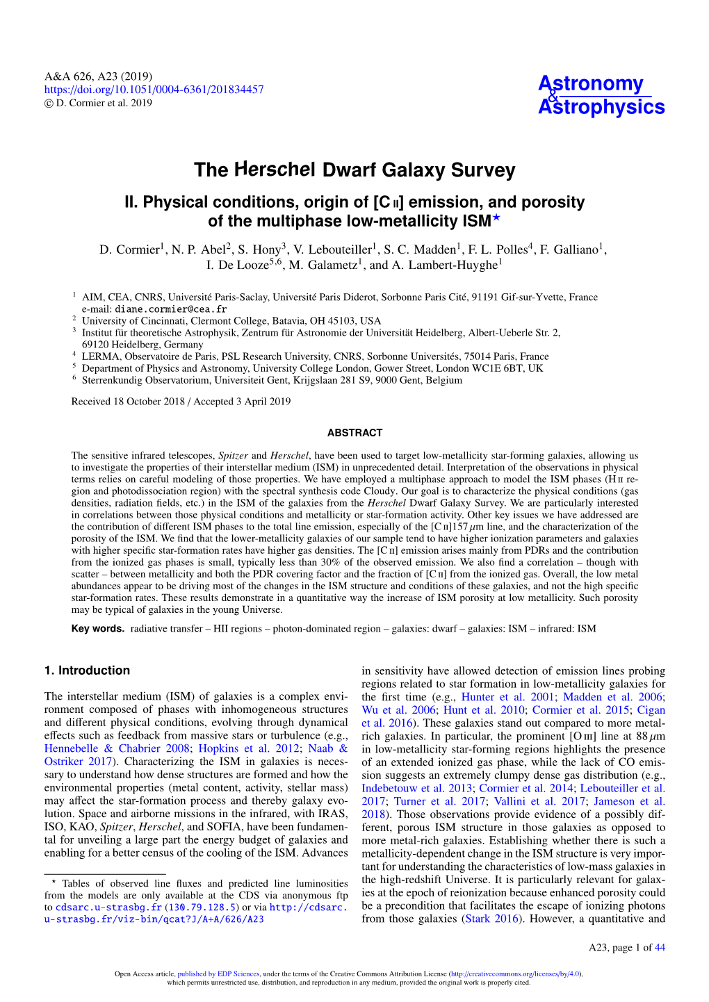 The Herschel Dwarf Galaxy Survey