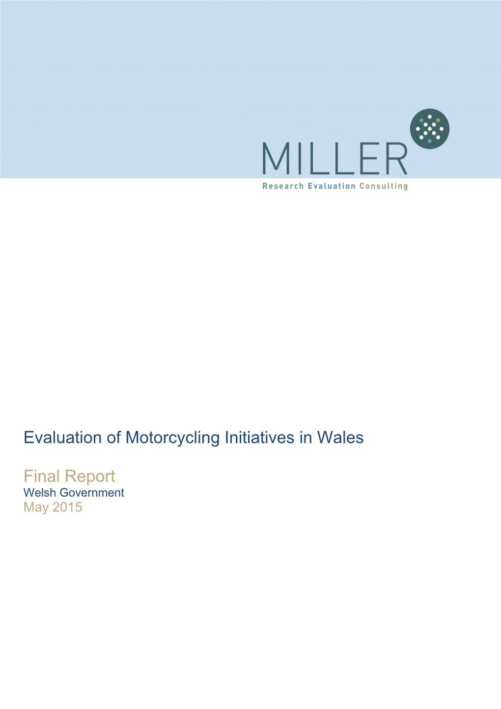 Evaluation of Motorcycling Initiatives in Wales , File Type