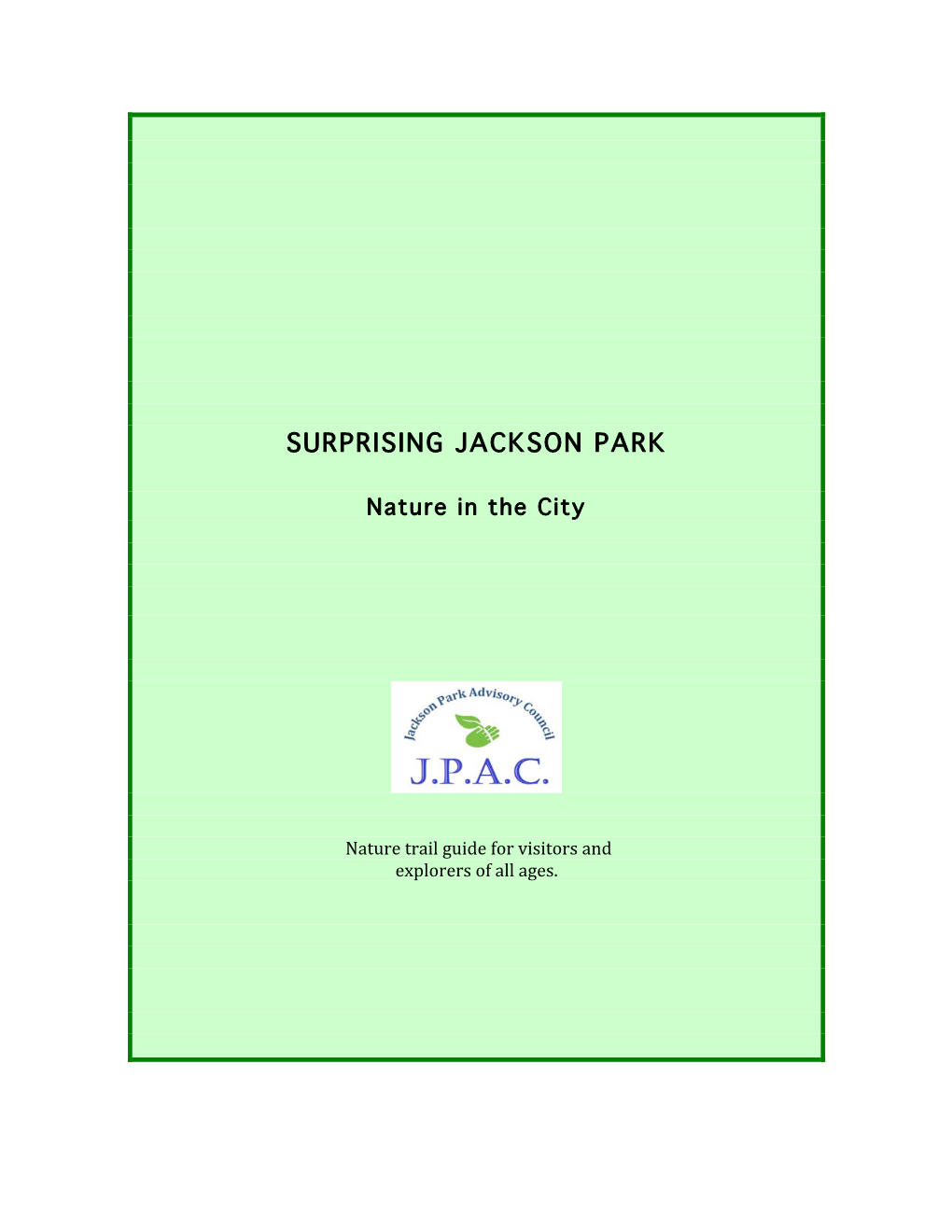 Surprising Jackson Park