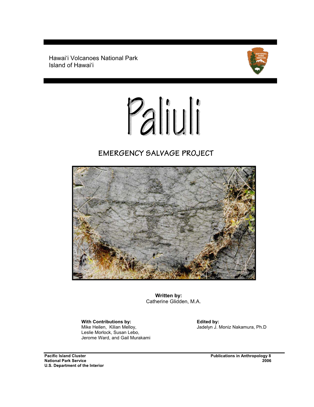 Paliuli Emergency Salvage Project