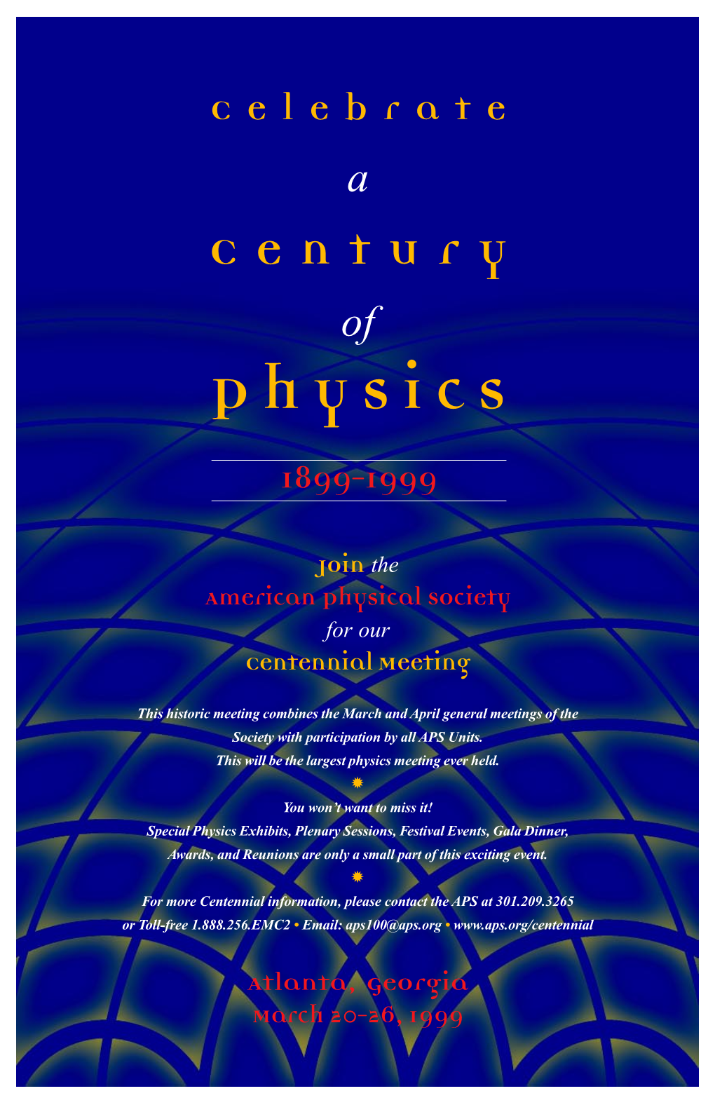 Physics in the 20Th Century Centennial Special: by Curt Suplee; Edited by Judy R