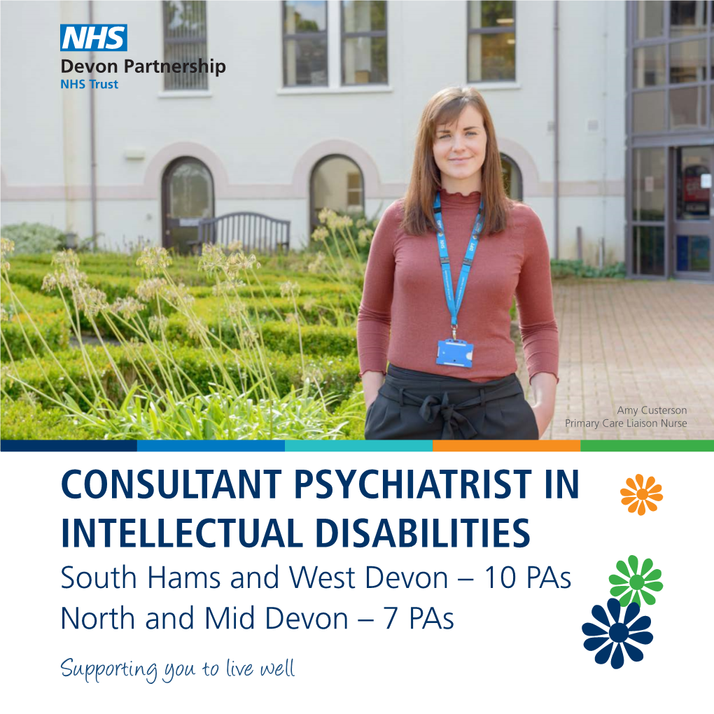 Consultant Psychiatrist in Intellectual Disabilities