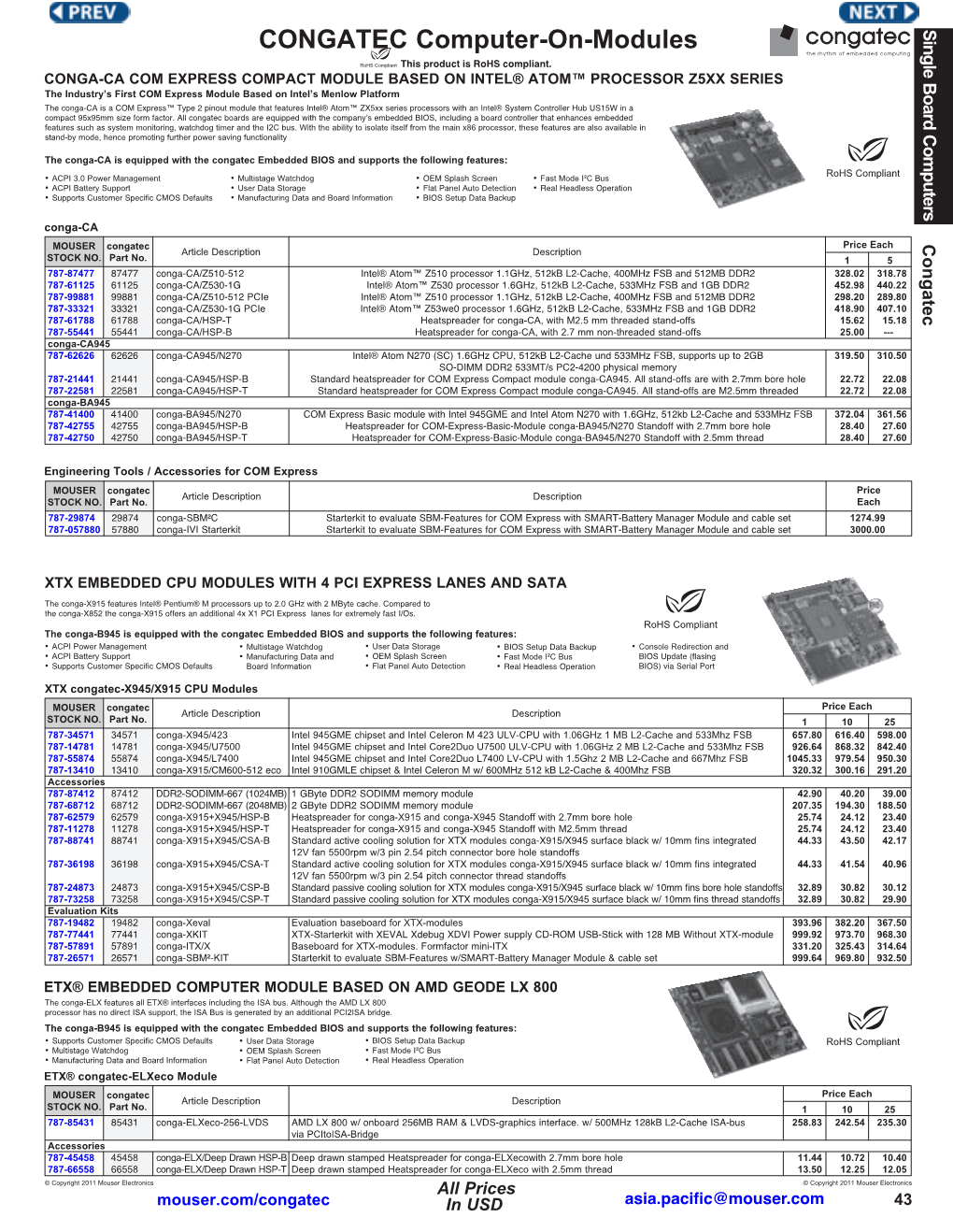 CONGATEC Computer-On-Modules CONGATEC User Data Storage OEM Splash Screen Flat Panel Auto Detection Multistage Watchdog Manufacturing Data and Board Information