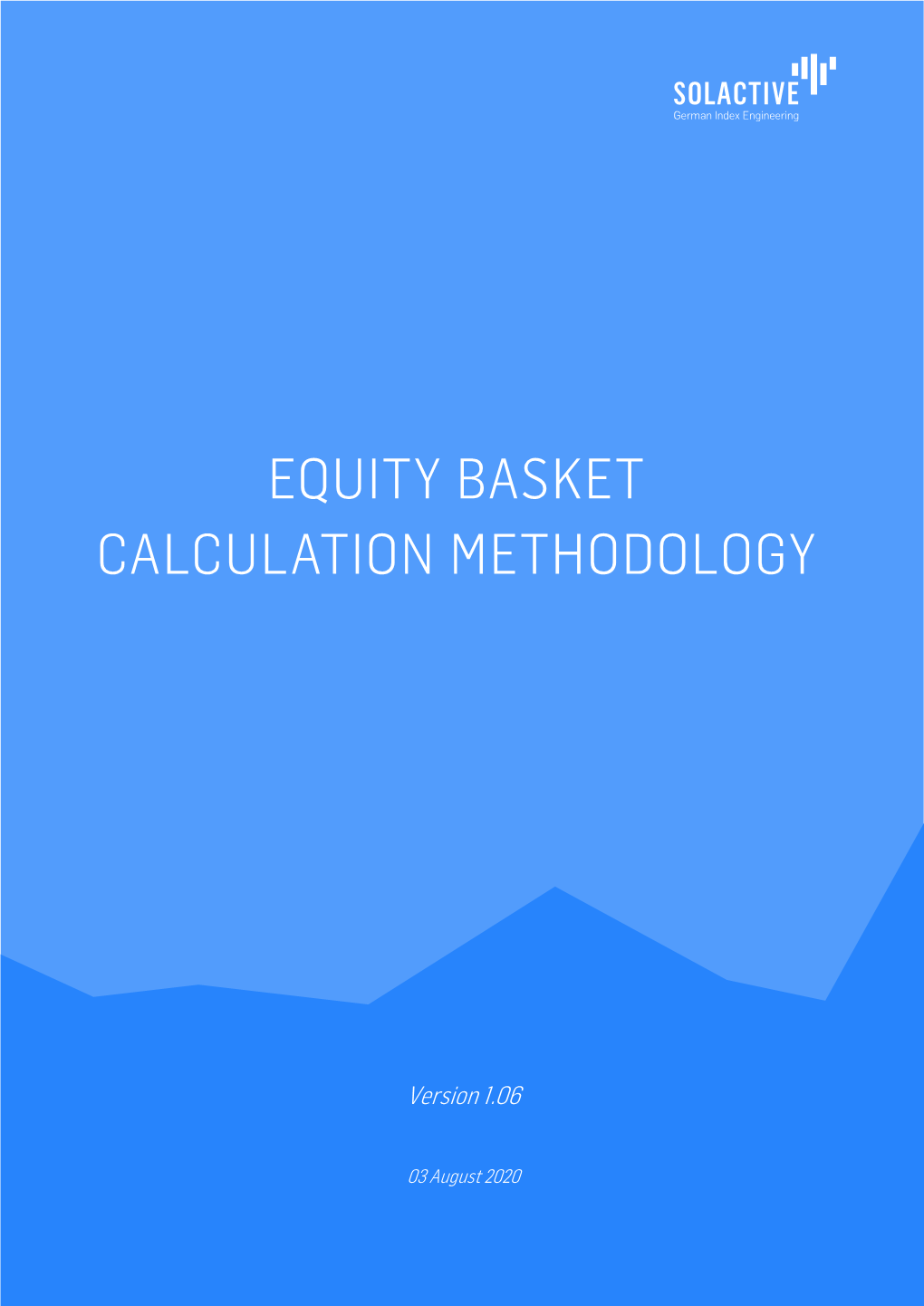 Equity Basket Calculation Methodology