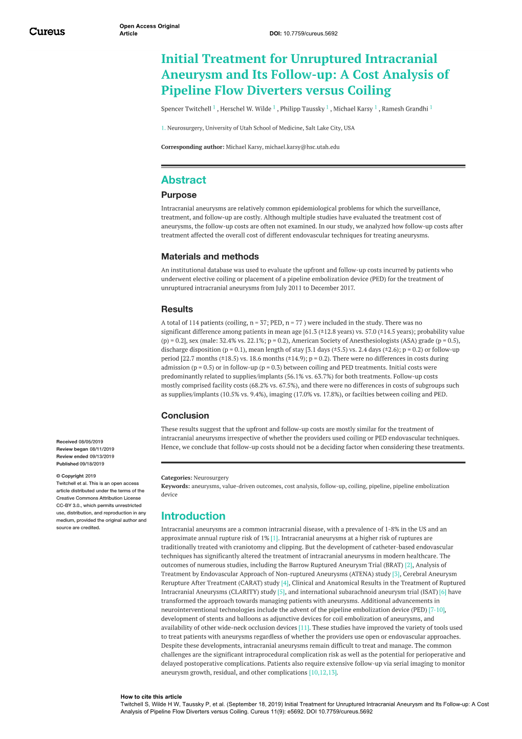 A Cost Analysis of Pipeline Flow Diverters Versus Coiling