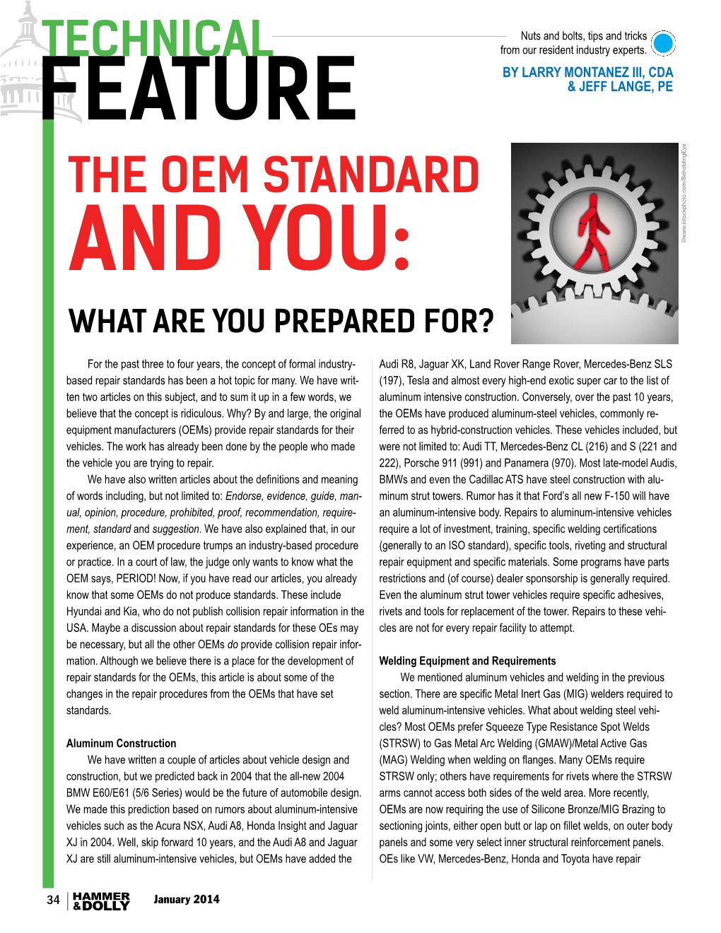 The OEM Standard and You What Are You Prepared for HD Jan14 FB