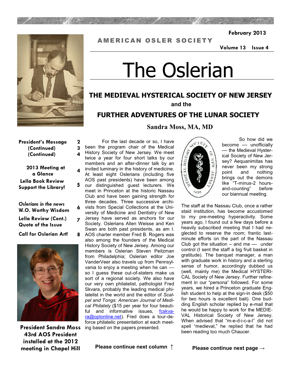 The Oslerian