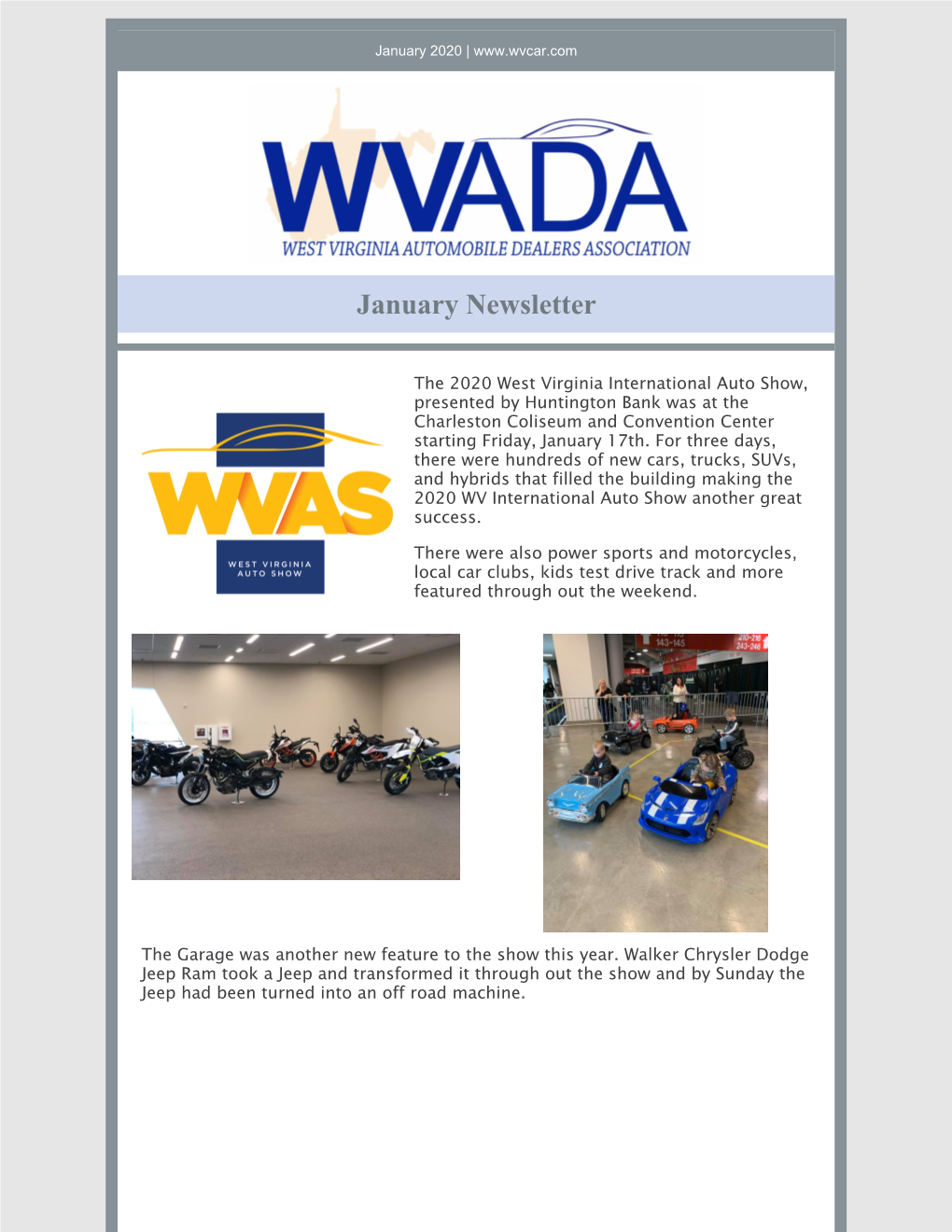 January Newsletter