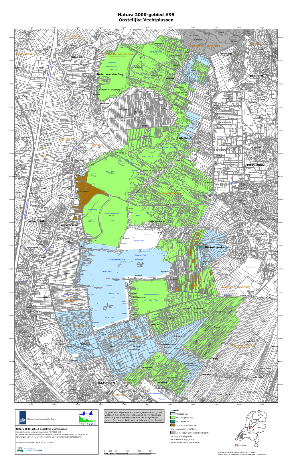 Natura 2000-Gebied #95 Oostelijke Vechtplassen