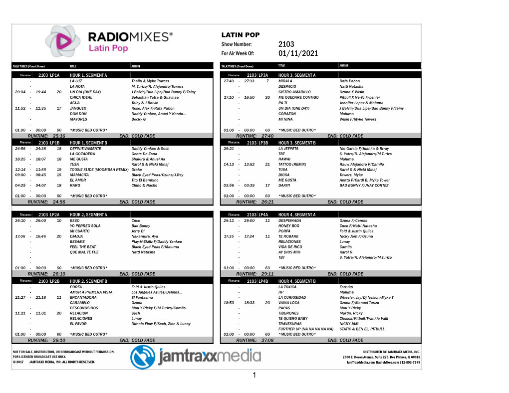 LM2203-RADIOMIXES Latin