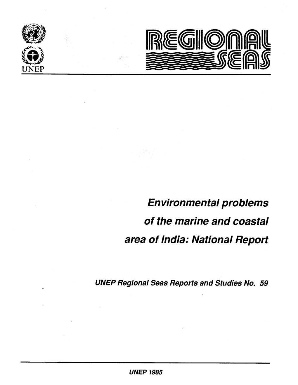 Environmental Problems of the Marine and Coastal Area