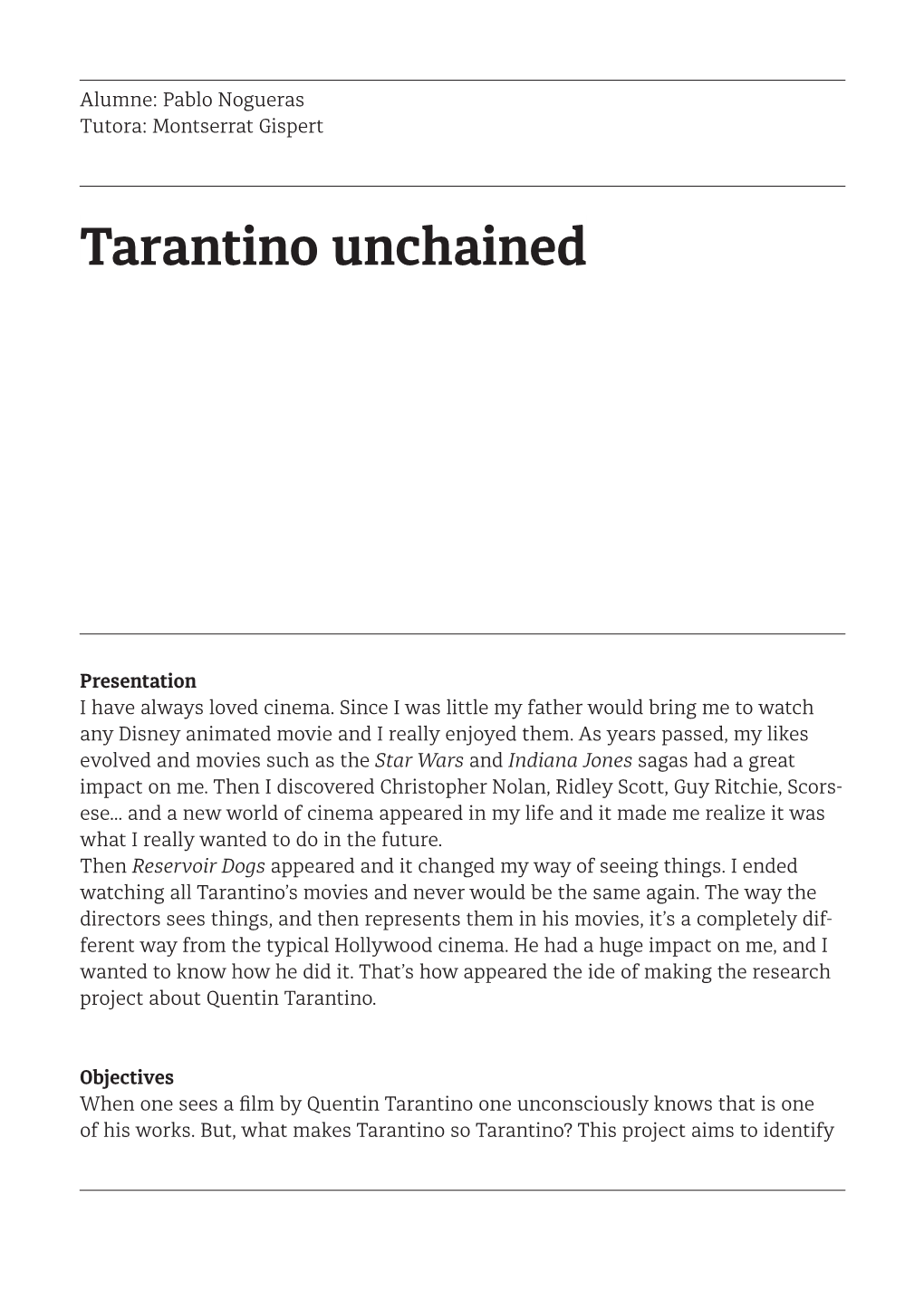 Tarantino Unchained