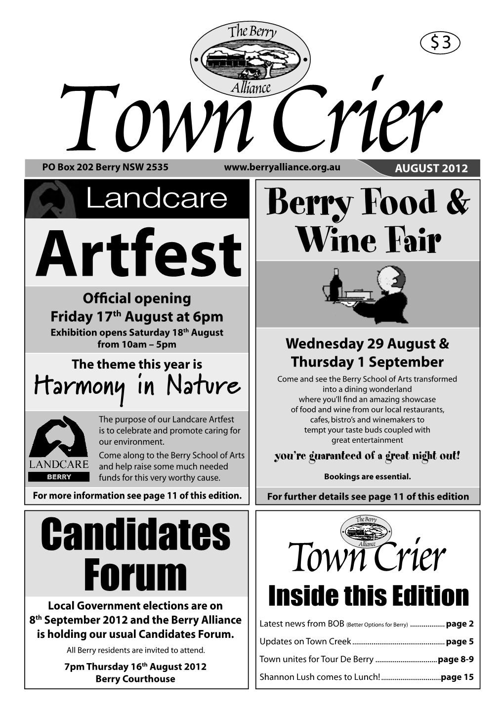 AUGUST Town Crier 2012.Indd