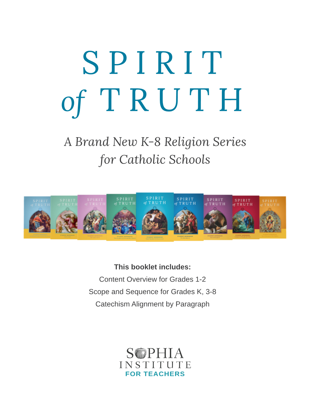 A Brand New K-8 Religion Series for Catholic Schools