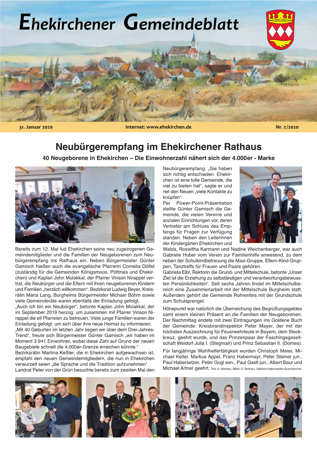 Ehekirchener Gemeindeblatt