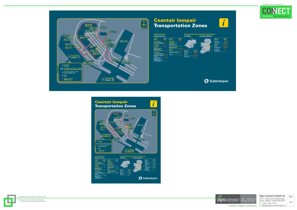 Ceantair Iompair Transportation Zones