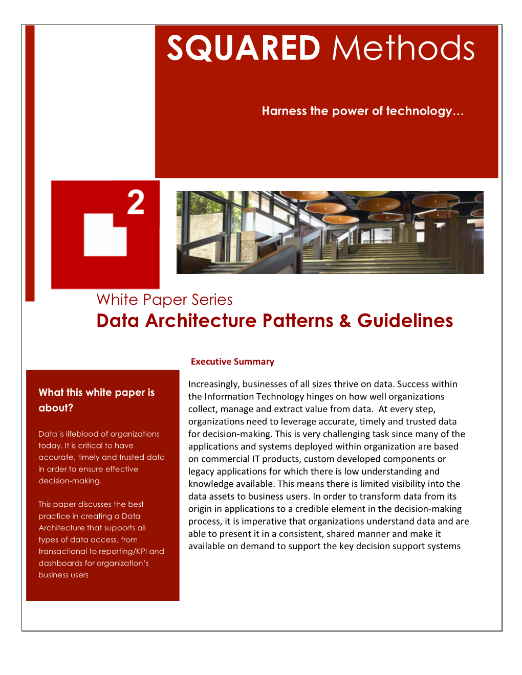 Data Architecture Best Practices