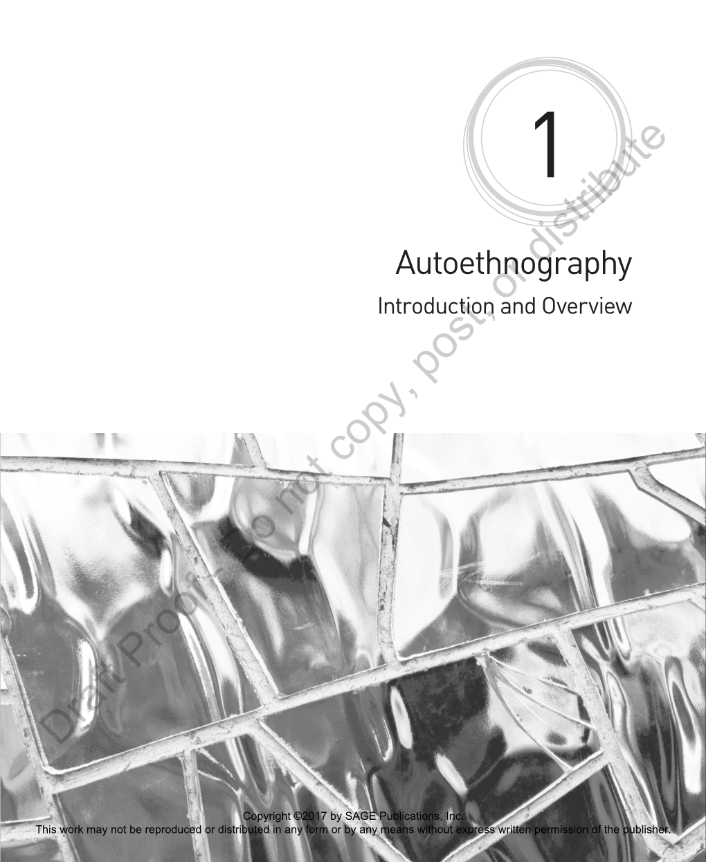 Autoethnography Introduction and Overview