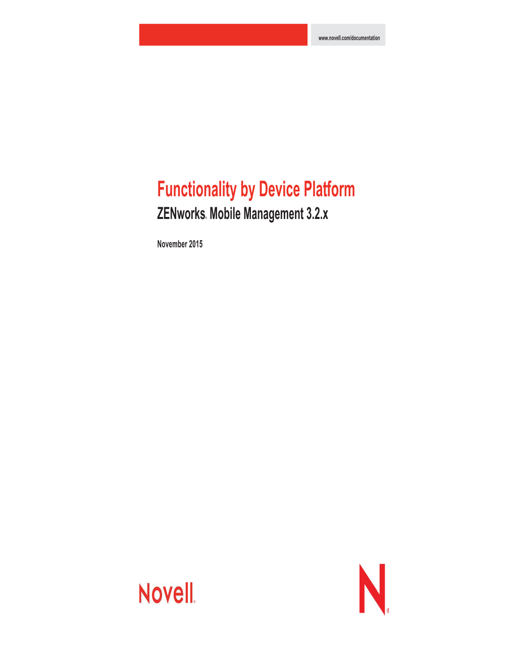 Device Functionality Comparison Policy Rules: All Devices  3 Expanded Table of Contents
