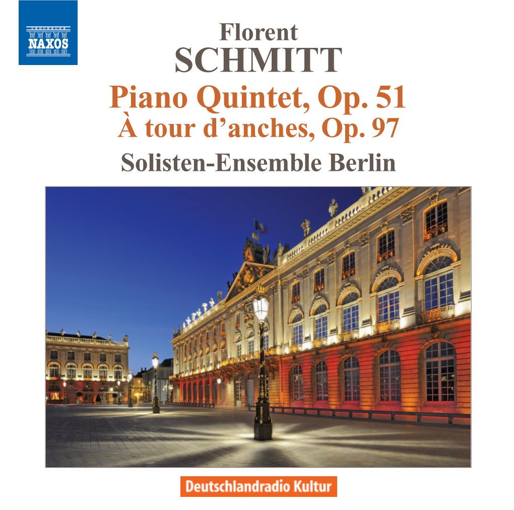 Florent SCHMITT Piano Quintet, Op