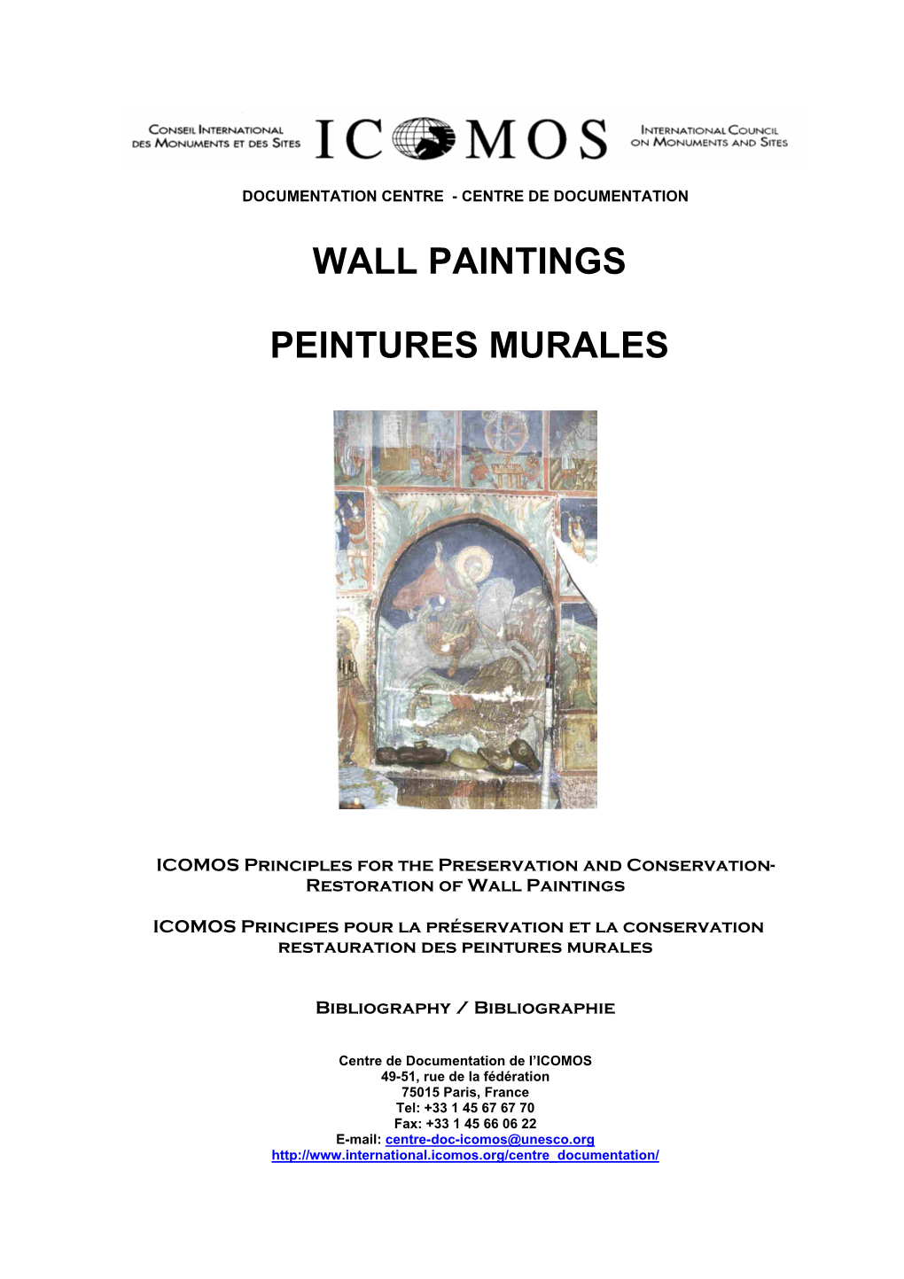 Wall Paintings Peintures Murales