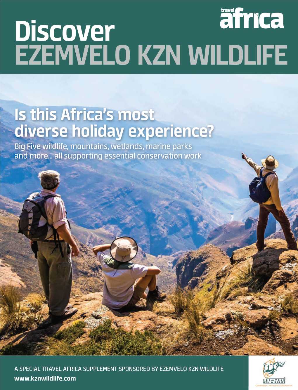 Discover EZEMVELO KZN WILDLIFE