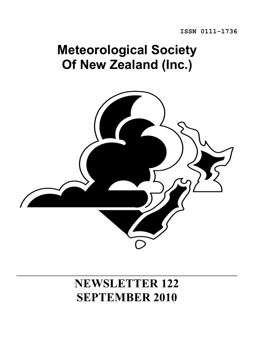 Meteorological Society of New Zealand (Inc.)