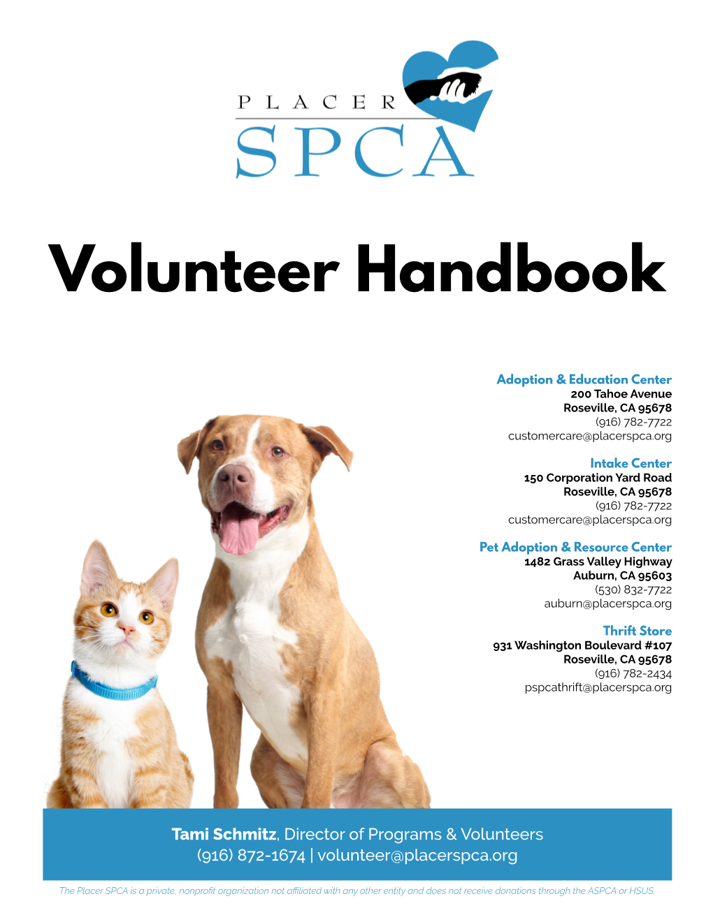 Volunteer Handbook