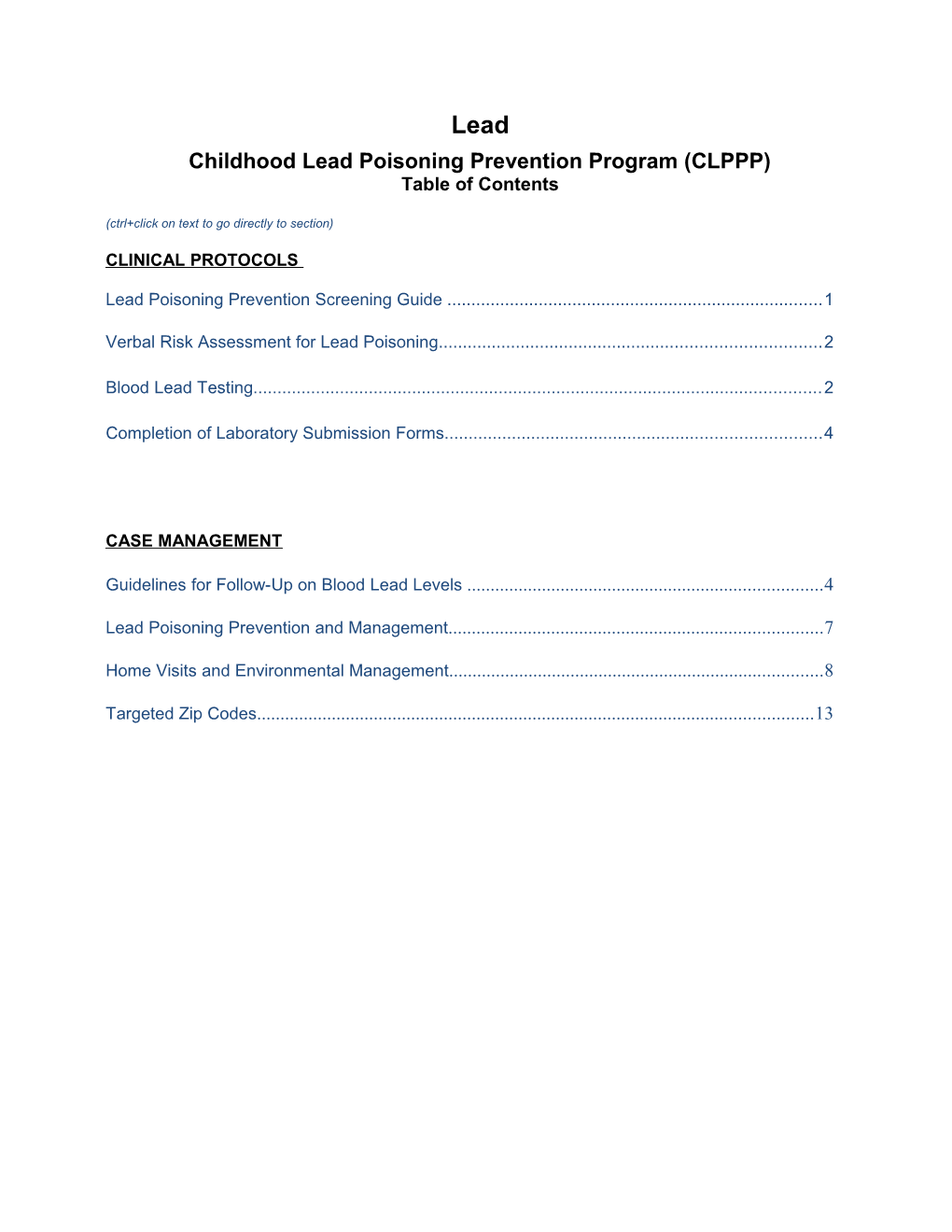 Lead Screening Blood Lead Test Poisoning Prevention s1