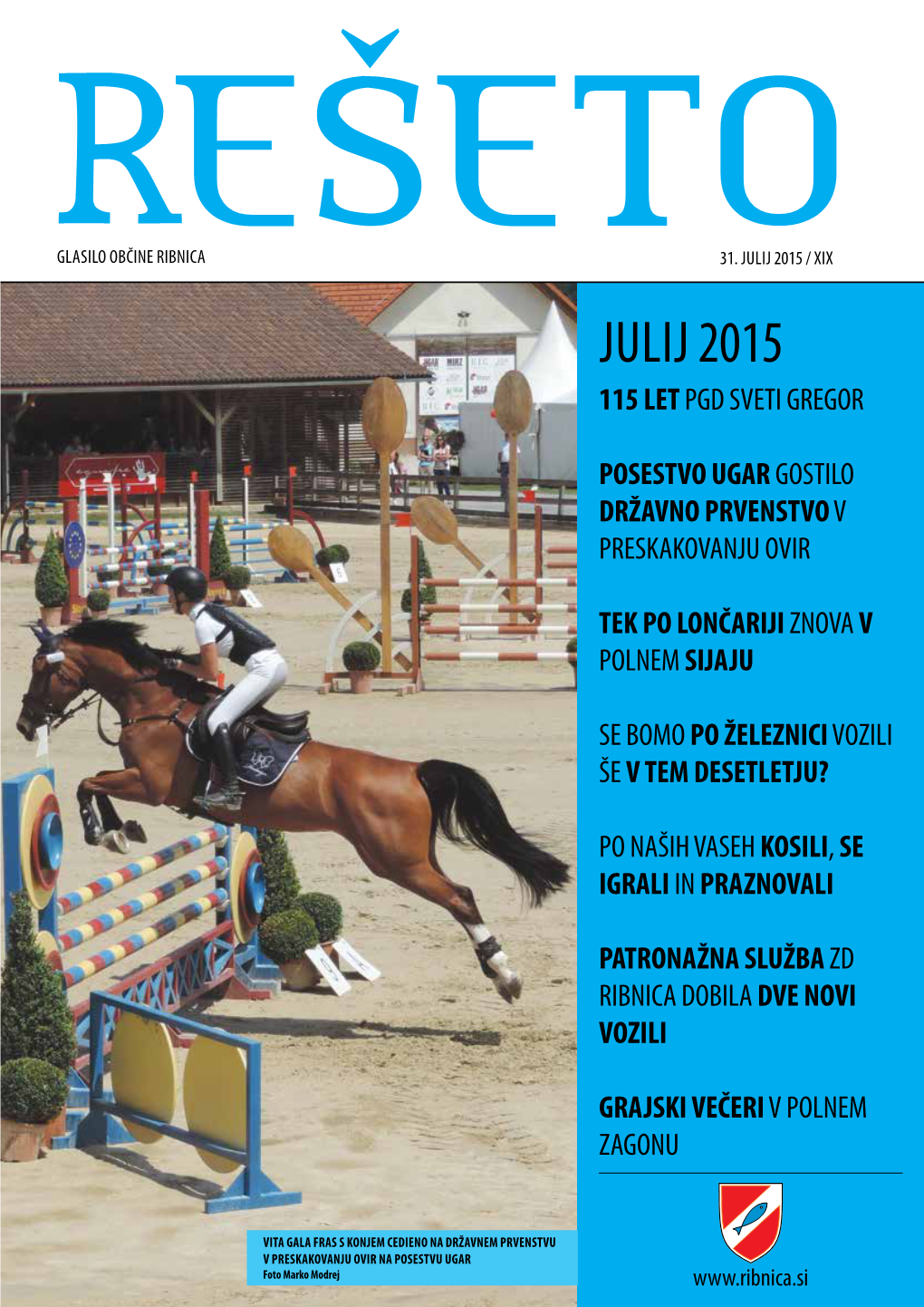 Julij 2015 / Xix Julij 2015 115 Let Pgd Sveti Gregor