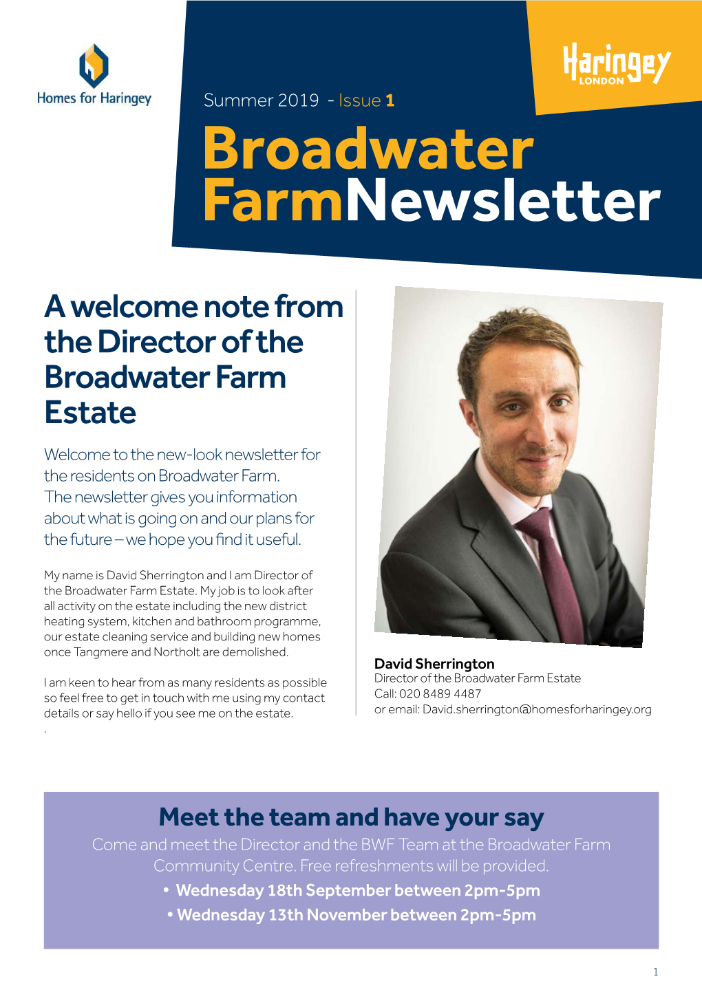 Broadwater Farmnewsletter