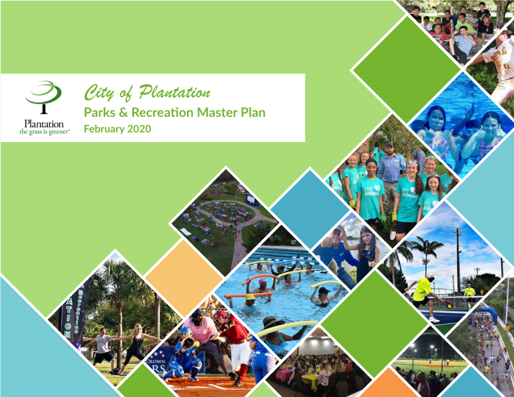 Final Parks and Recreation Master Plan