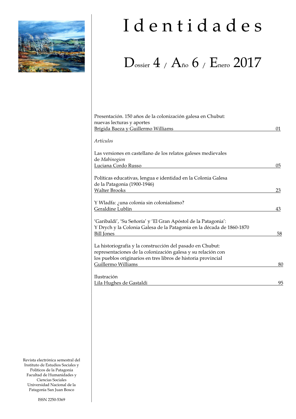 150 Años De La Colonización Galesa En Chubut: Nuevas Lecturas Y Aportes Brígida Baeza Y Guillermo Williams 01