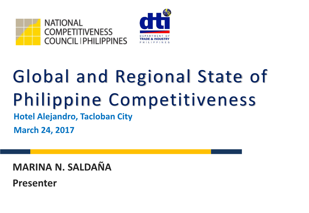 Municipalities Competitiveness Index