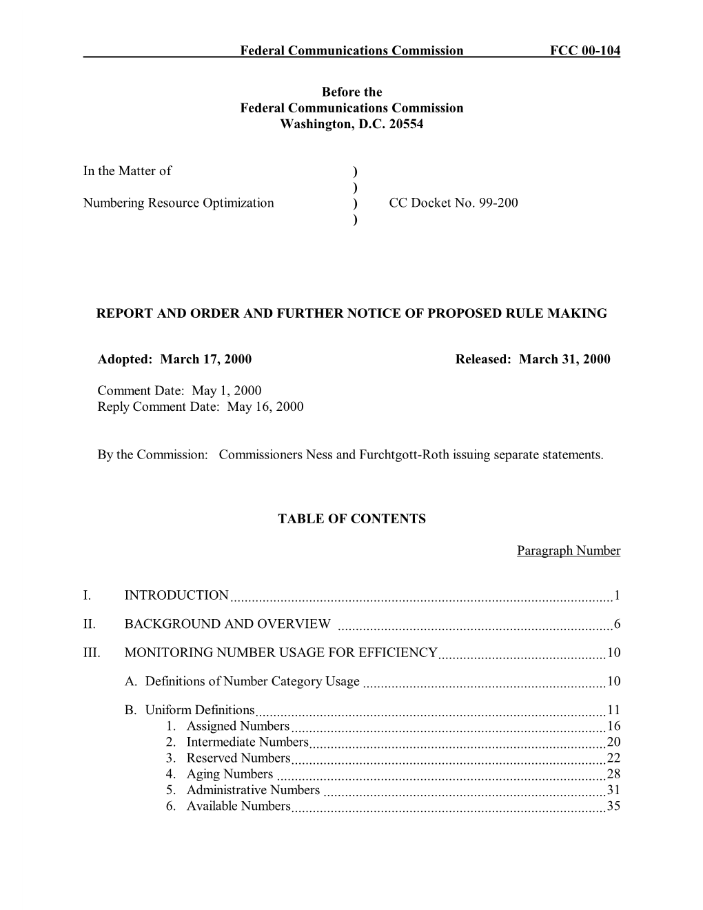 FCC-00-104A1.Pdf