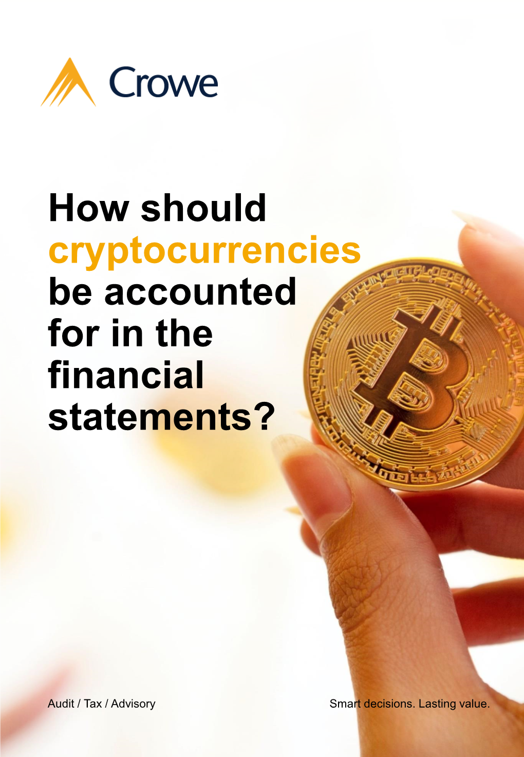 Cryptocurrencies on Financial Statements