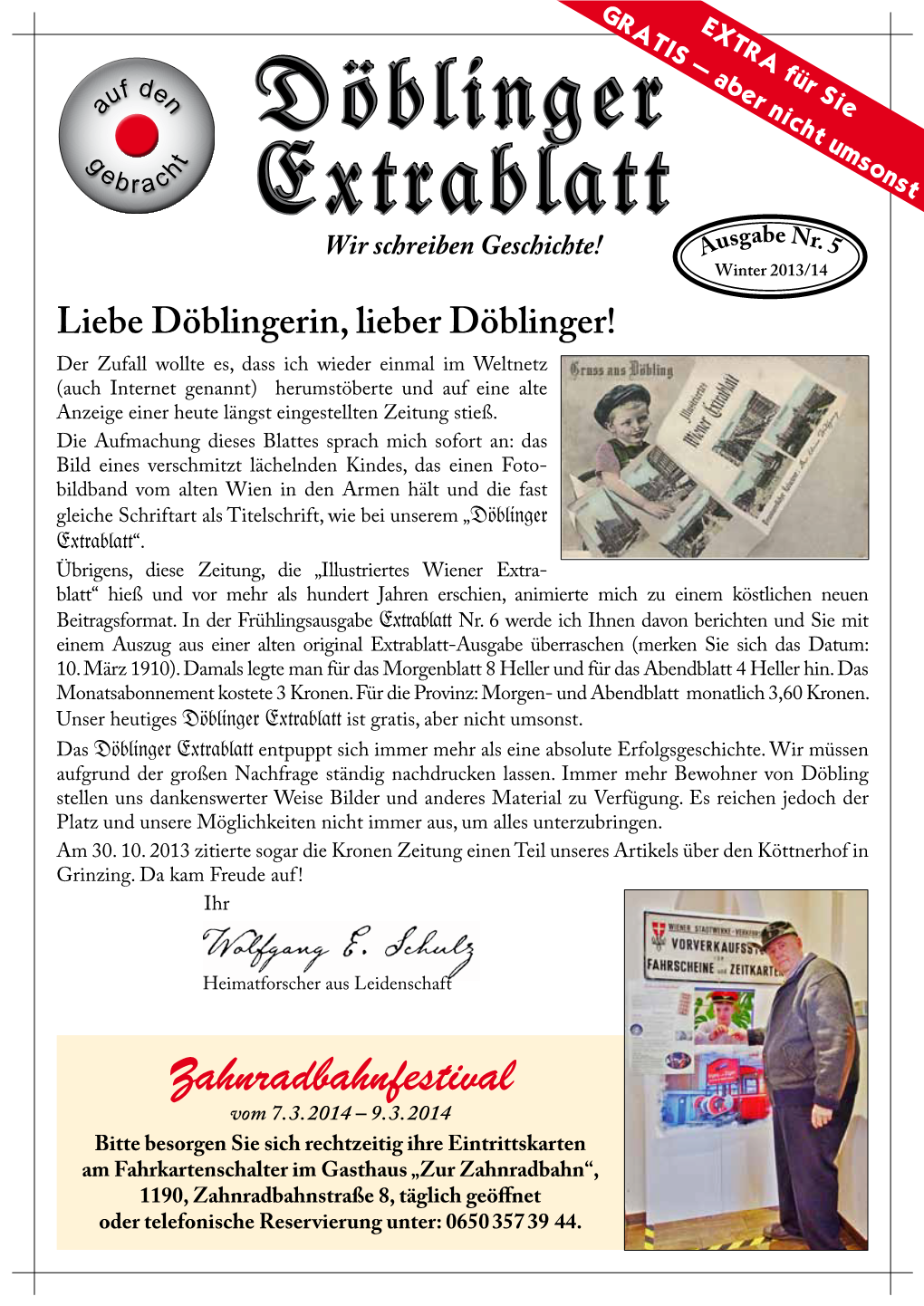 Döblinger Extrablatt Döblinger Extrablatt