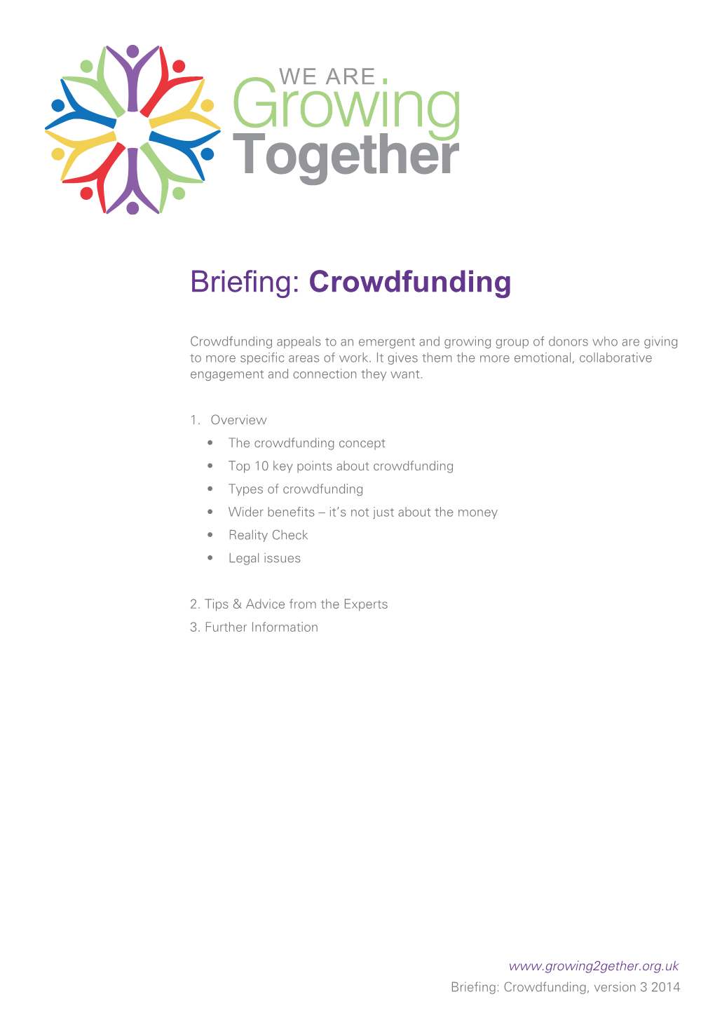 Crowdfunding