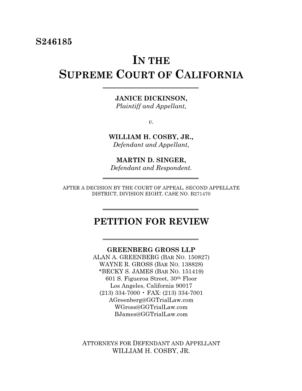 In the Supreme Court of California