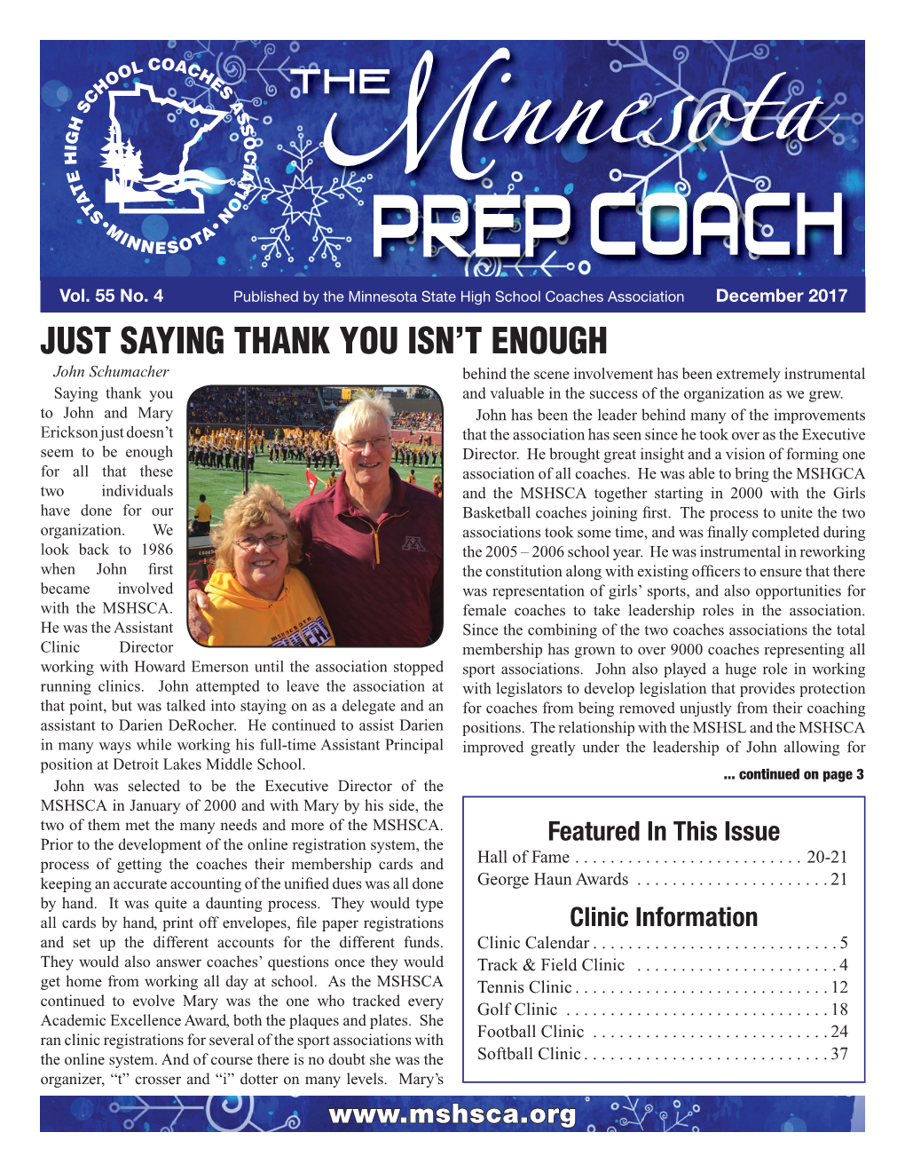 December 2017 Prep Coach