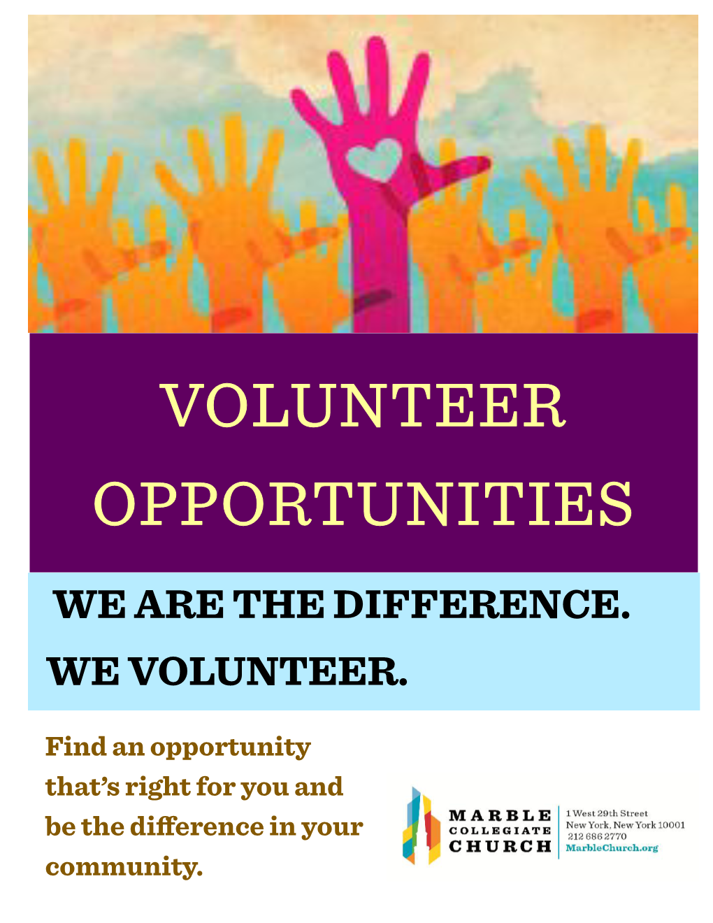 Volunteer Opportunities