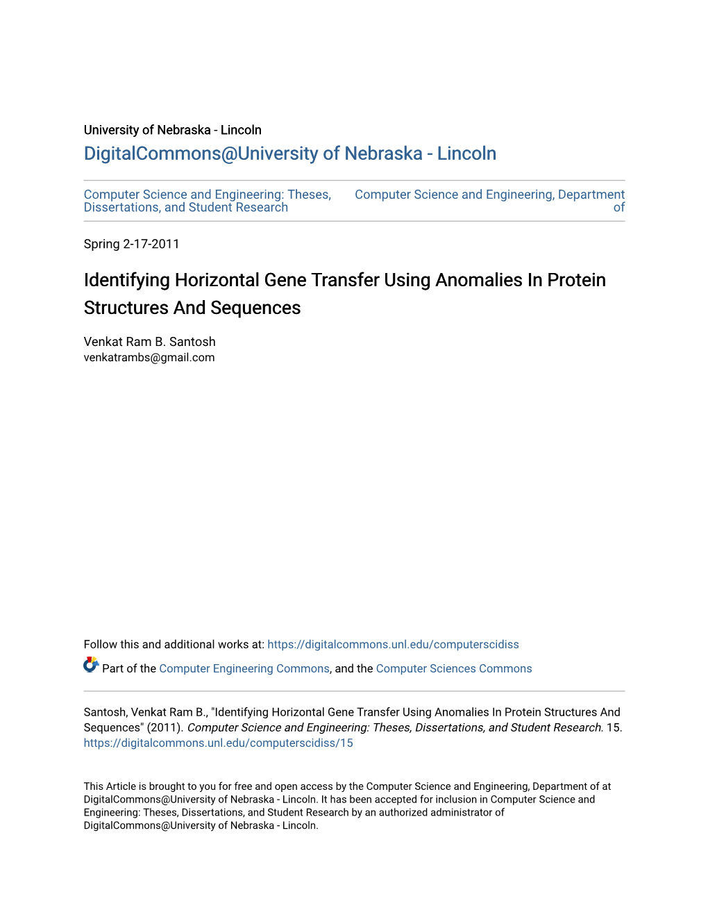 Identifying Horizontal Gene Transfer Using Anomalies in Protein Structures and Sequences