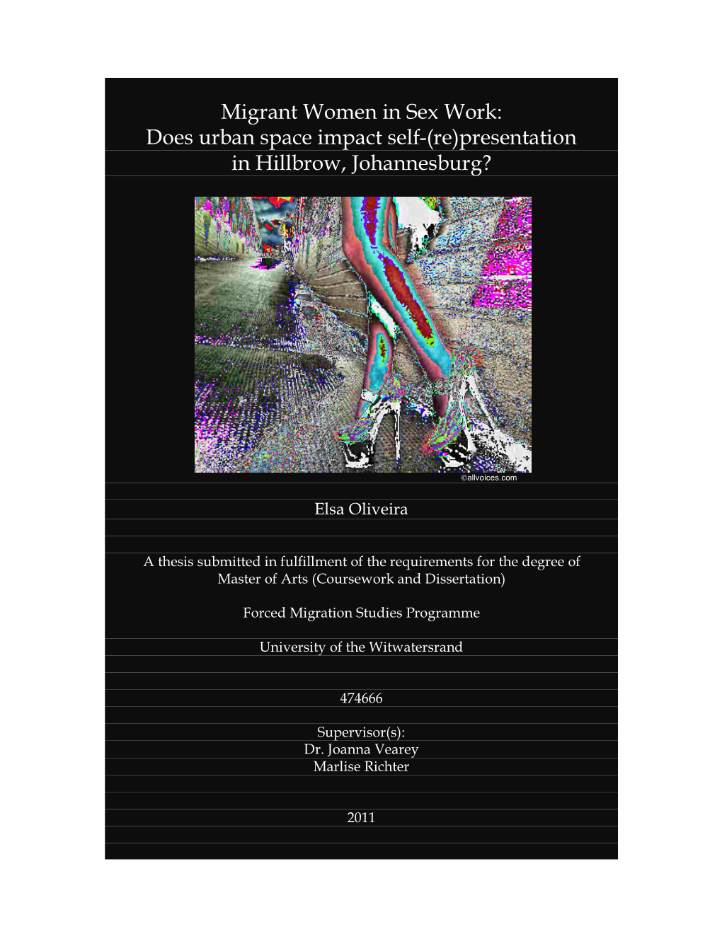 Final Thesis Report