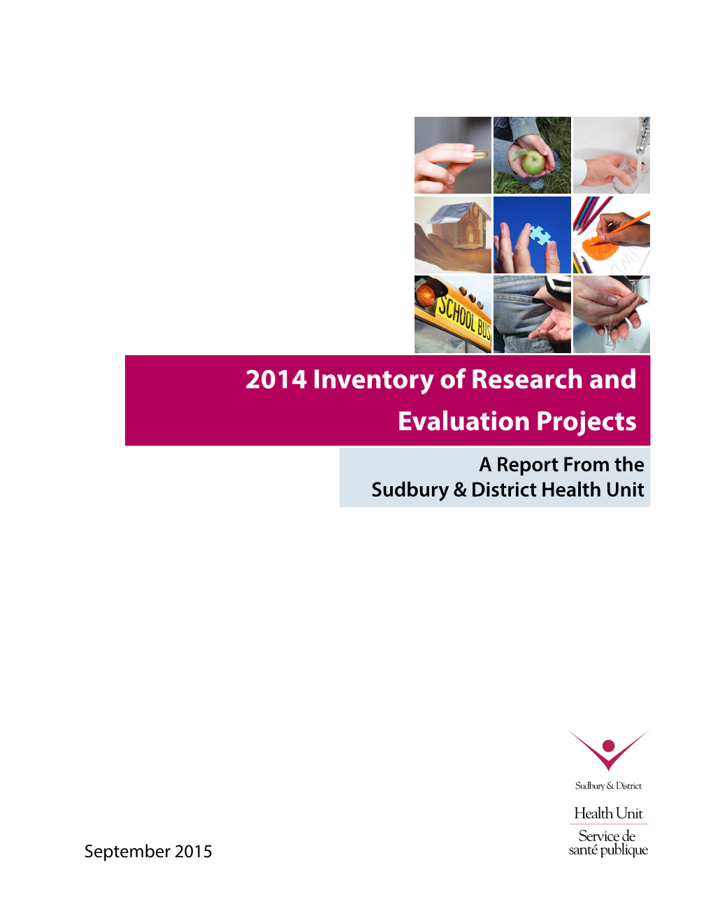 SDHU 2014 Inventory of Research and Evaluation Projects