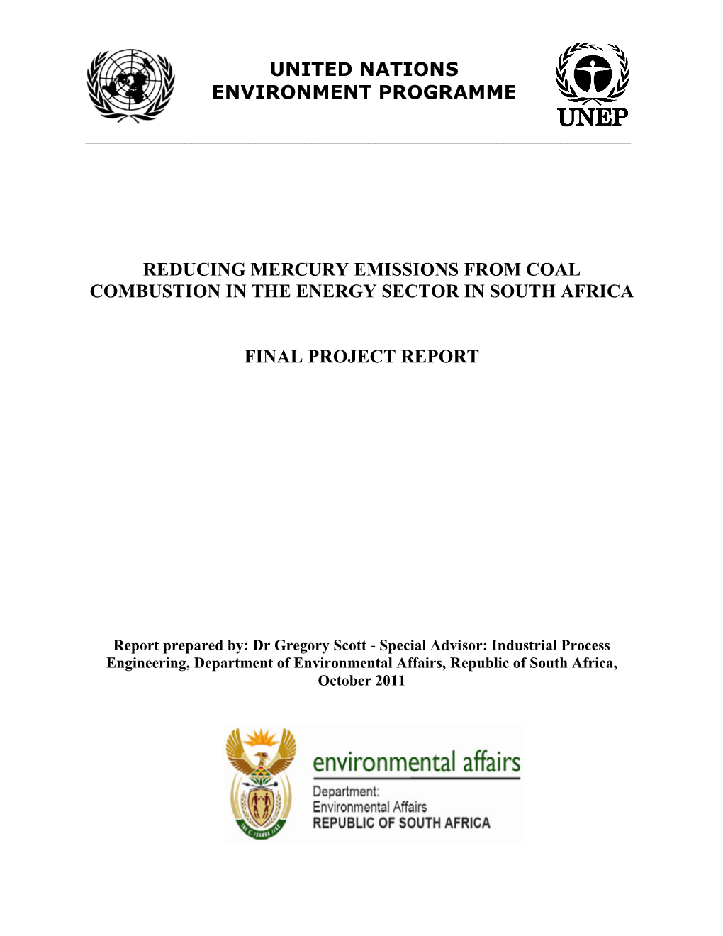 United Nations Environment Programme