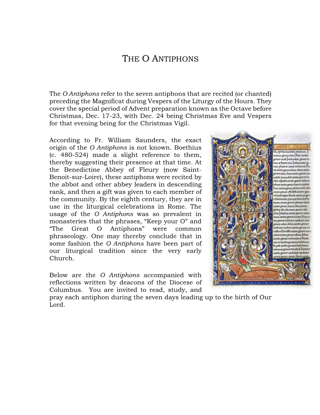 The O Antiphons