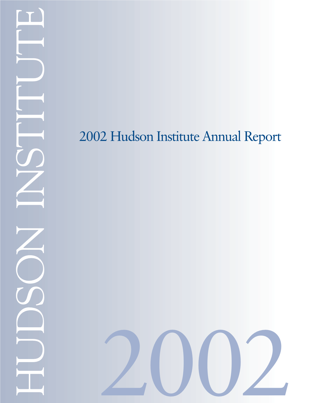 Hudson Institute 2002 Annual Report (335