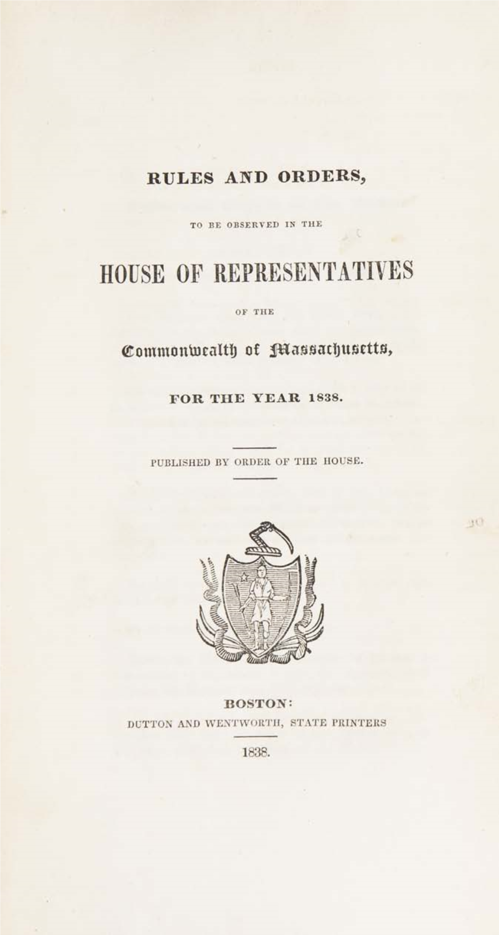 House of Representatives