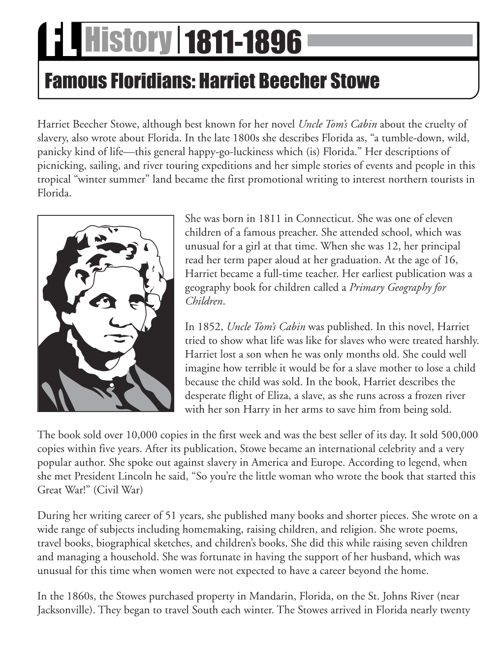 Harriet Beecher Stowe