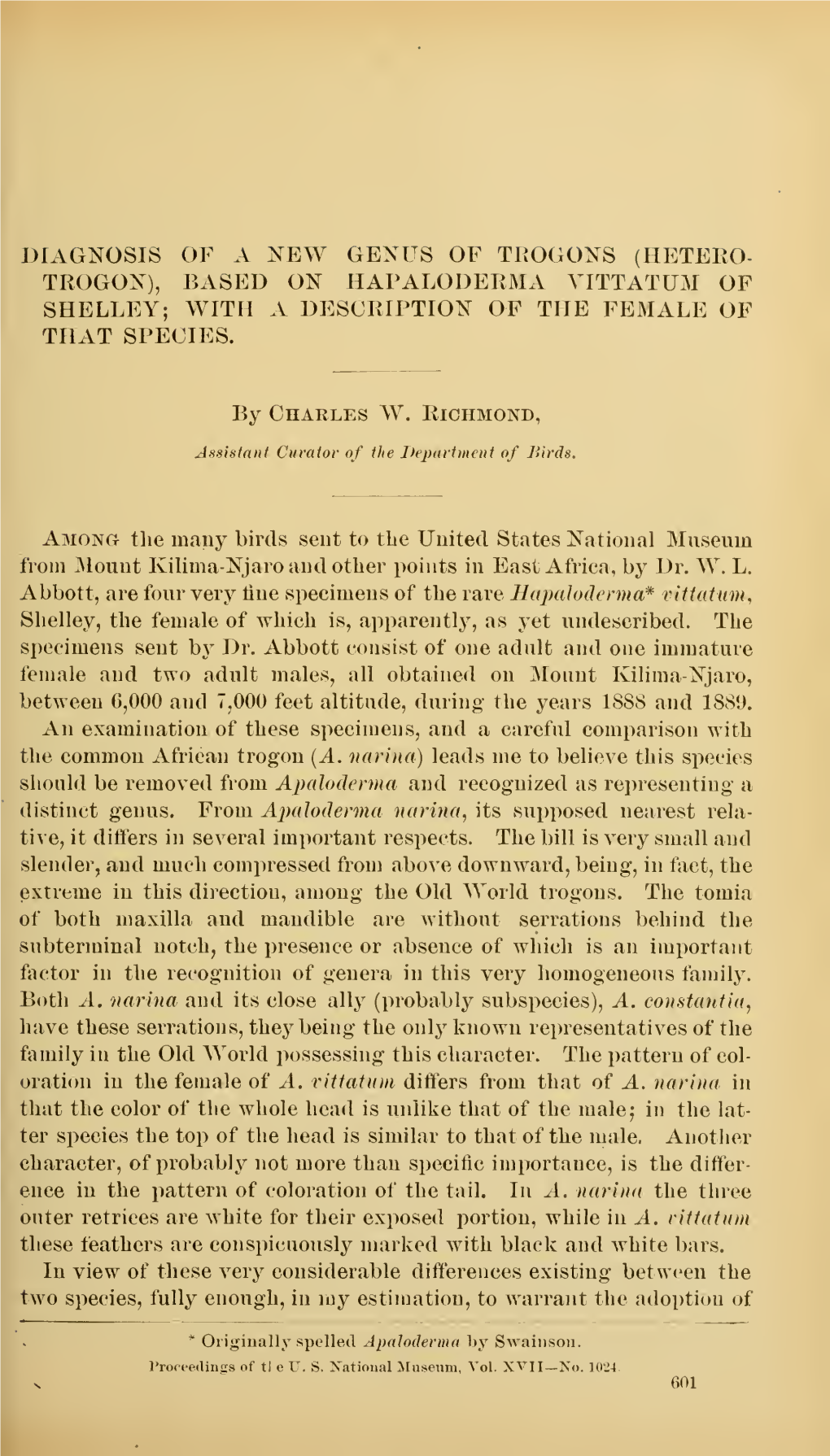 Proceedings of the United States National Museum